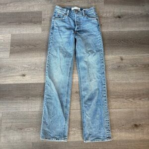 Denim Forum (Aritizia) The Arlo Hi-Rise Straight Leg Women’s Jeans size 23